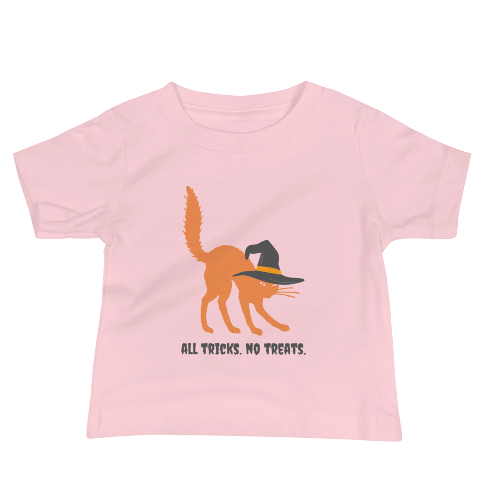 All Tricks. No Treats. - Baby Staple Tee | Bella + Canvas