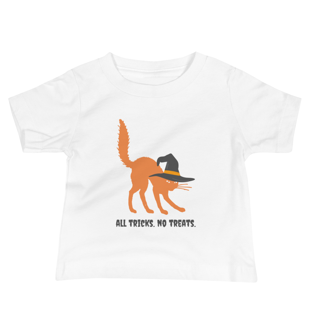 All Tricks. No Treats. - Baby Staple Tee | Bella + Canvas