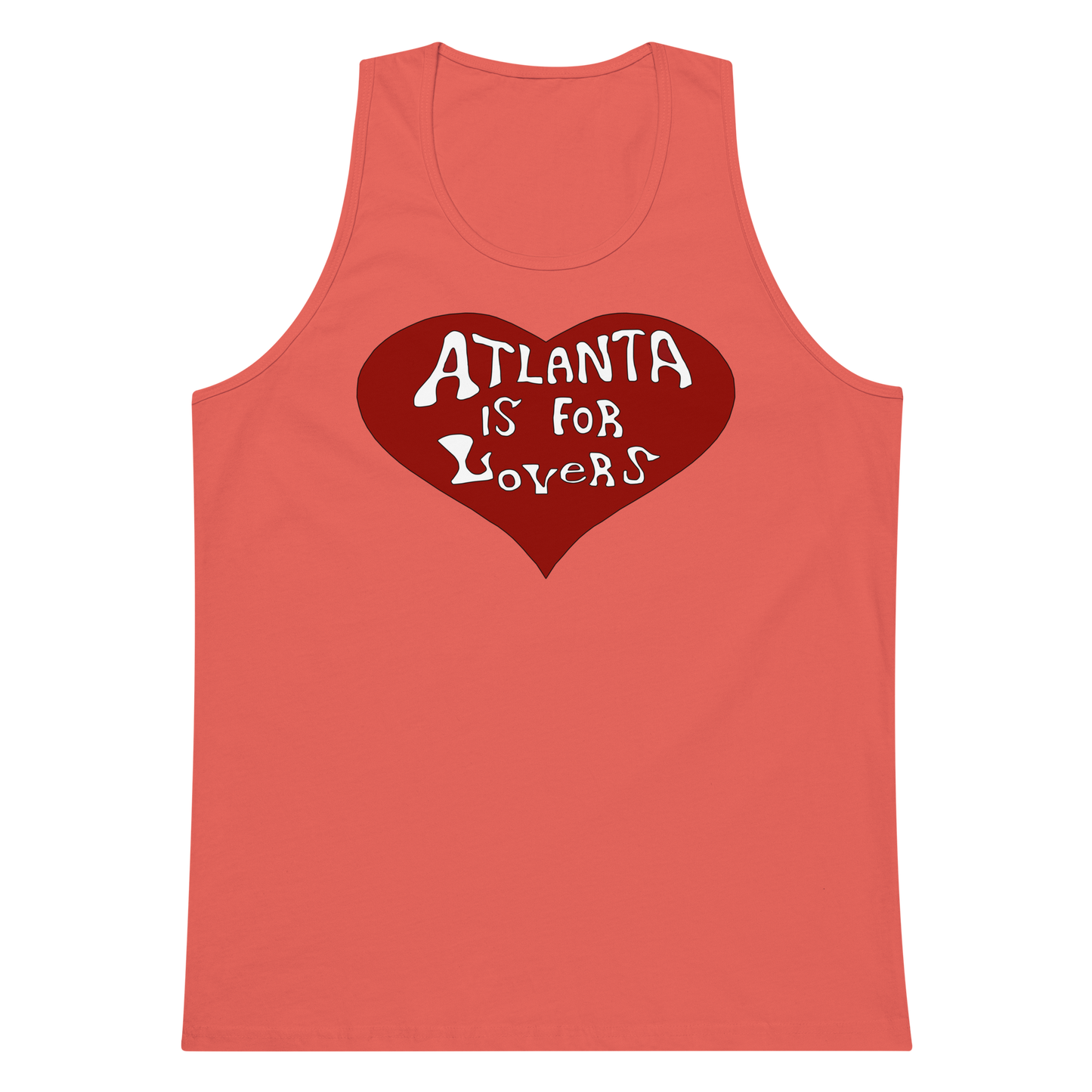 Atlanta Is For Lovers - Men's Premium Tank Top | Cotton Heritage