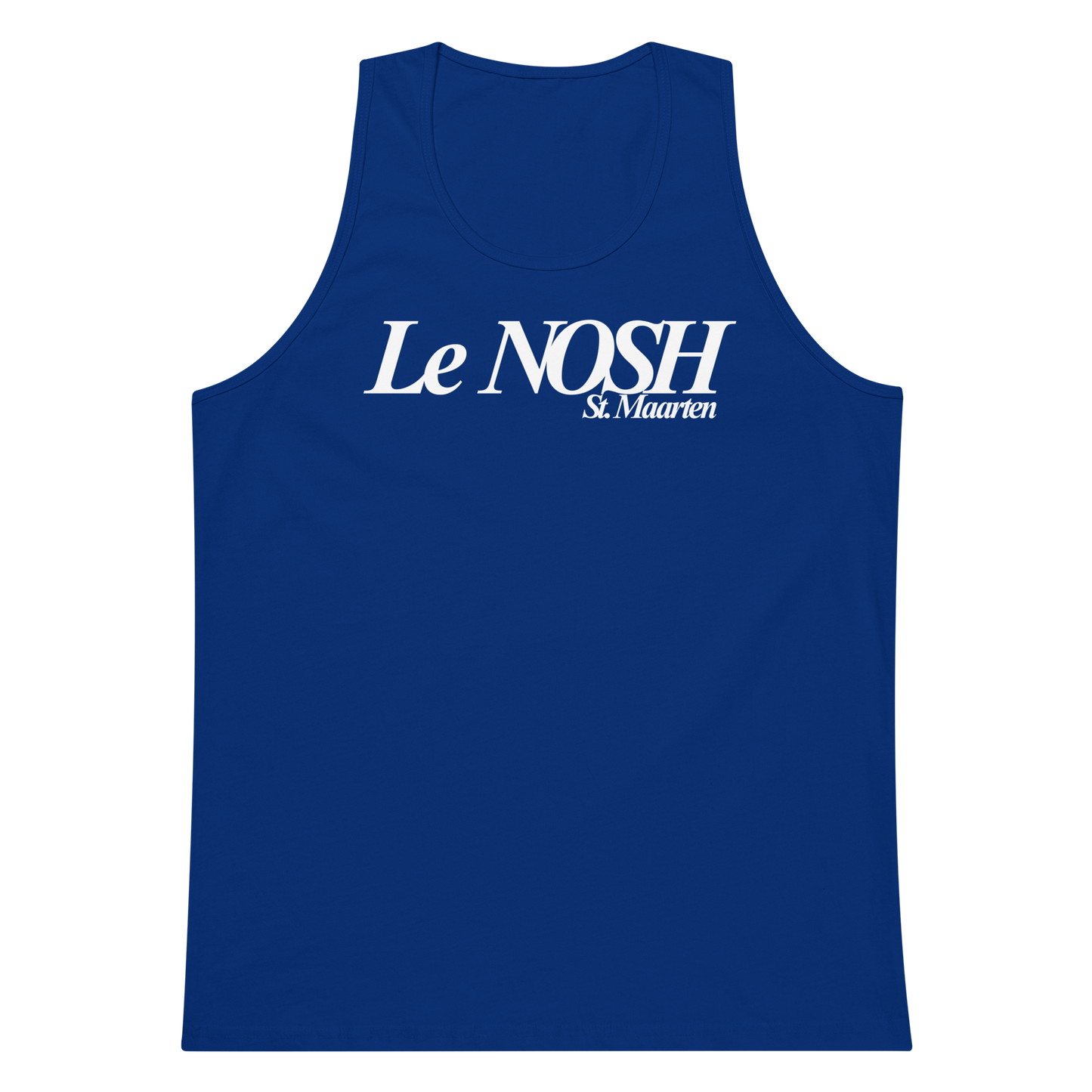 Le NOSH St. Maarten - Men's Premium Tank Top | Cotton Heritage