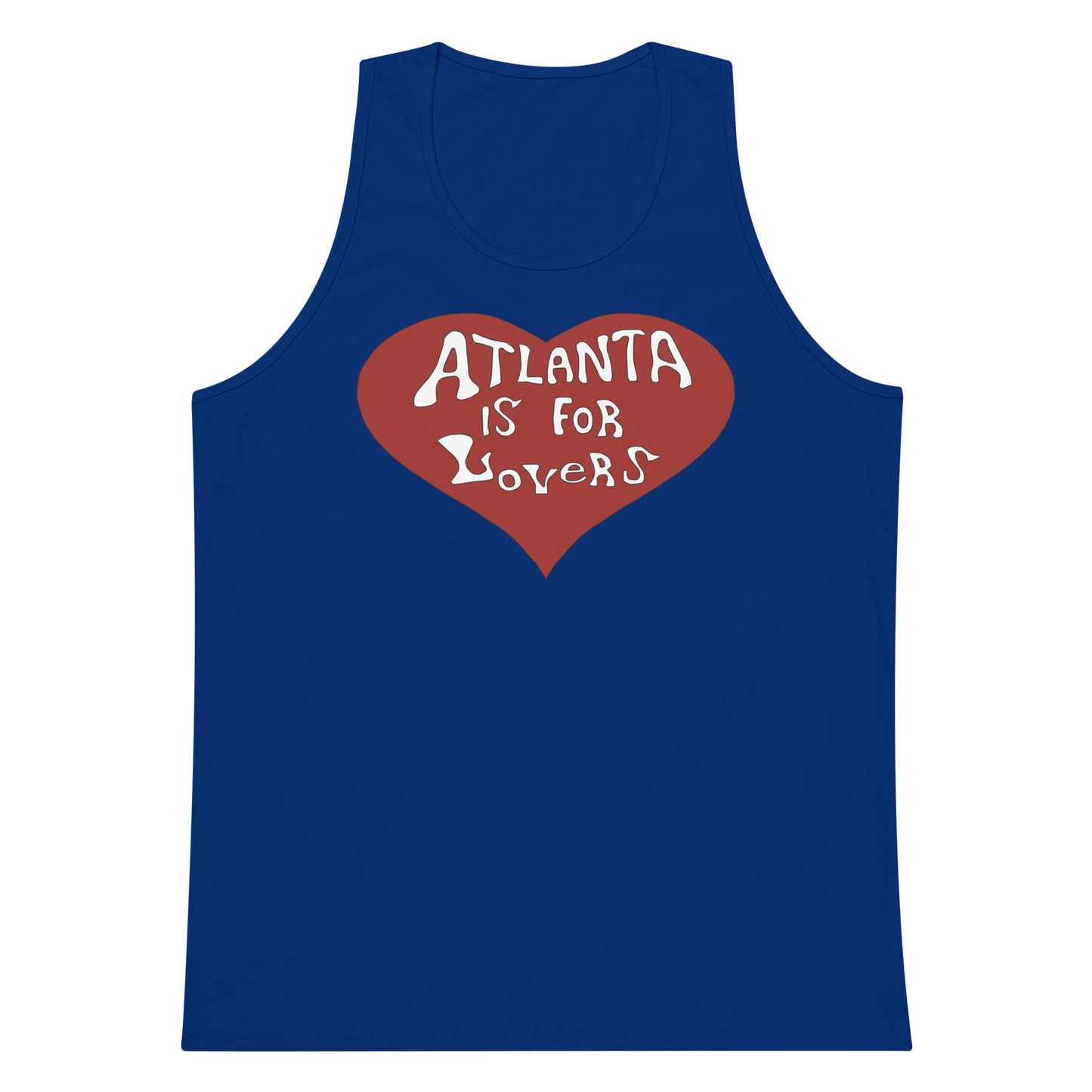Atlanta Is For Lovers - Men's Premium Tank Top | Cotton Heritage