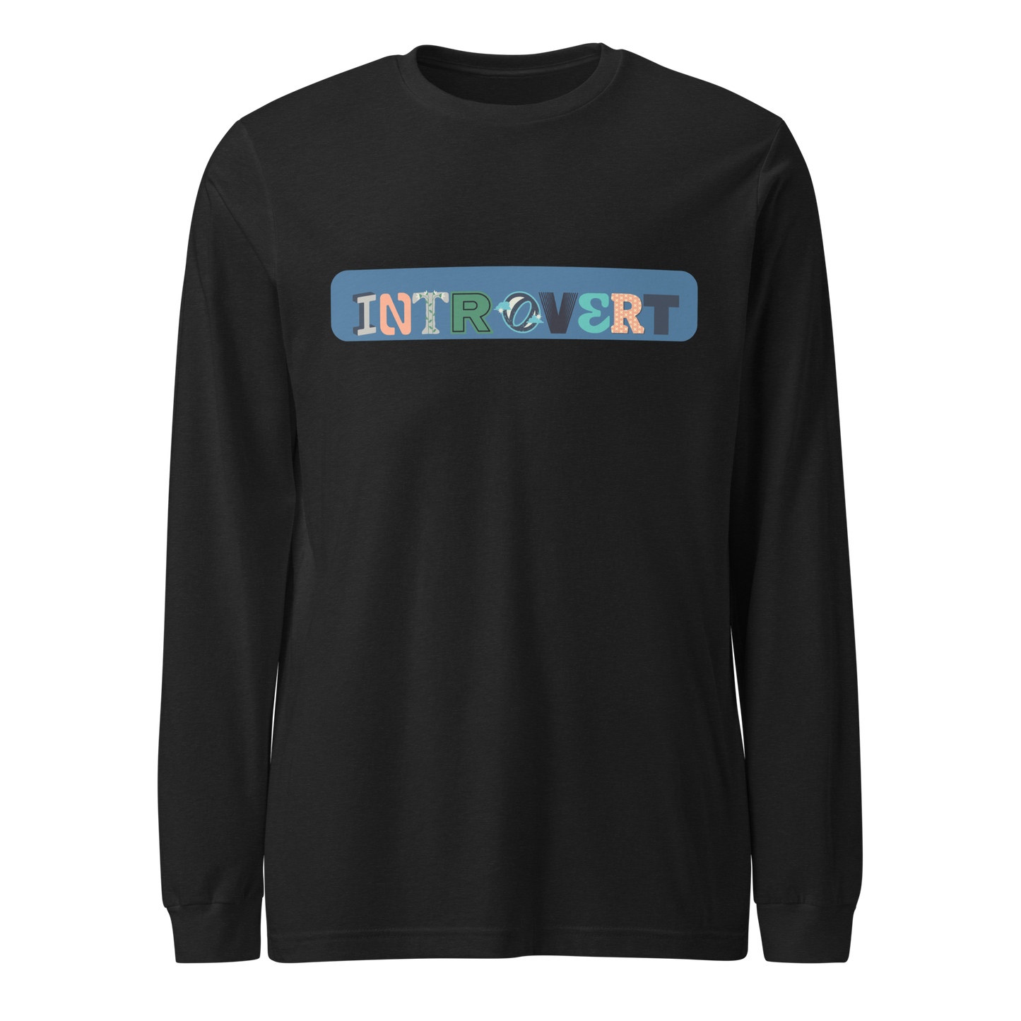Introvert - Unisex Long Sleeve Tee | Bella + Canvas