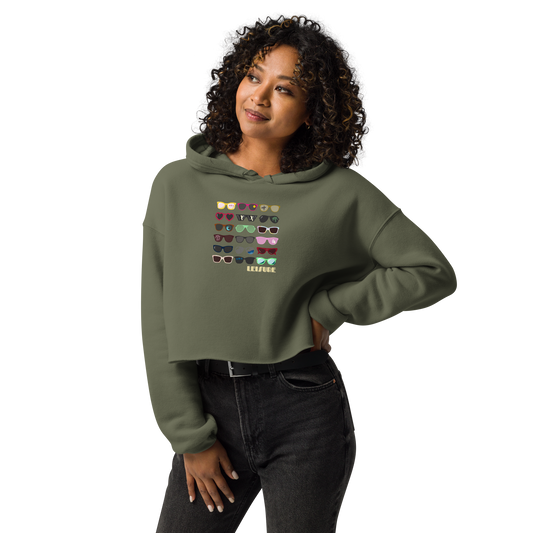 Leisure - Women's Cropped Hoodie | Bella + Canvas