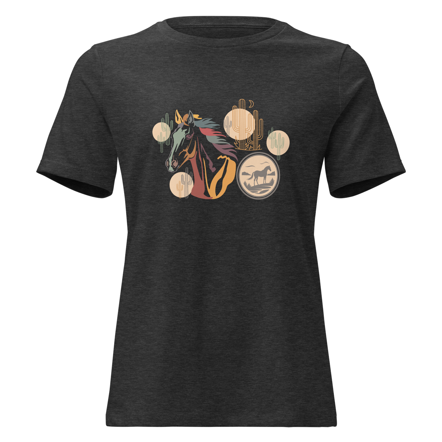 Horse Head - Women's Relaxed T-Shirt | Bella + Canvas