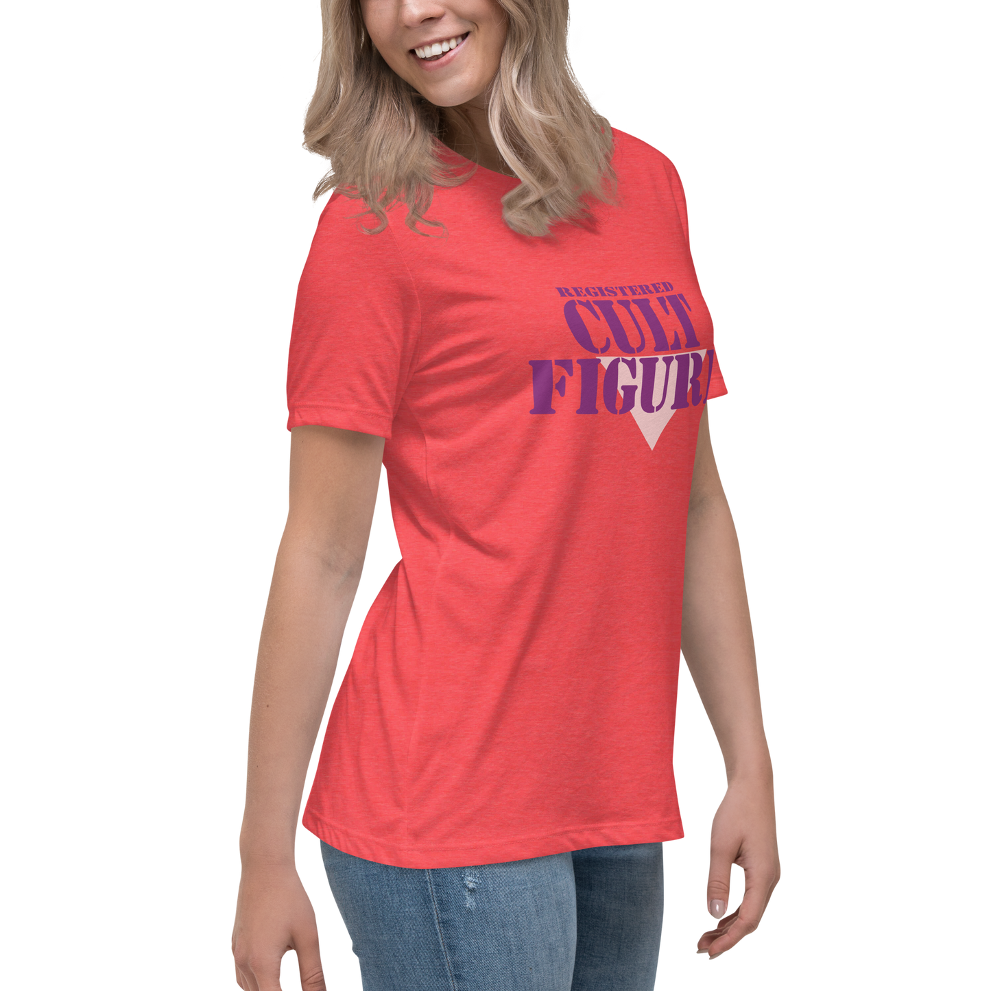 Registered Cult Figure - Women's Relaxed T-Shirt | Bella + Canvas