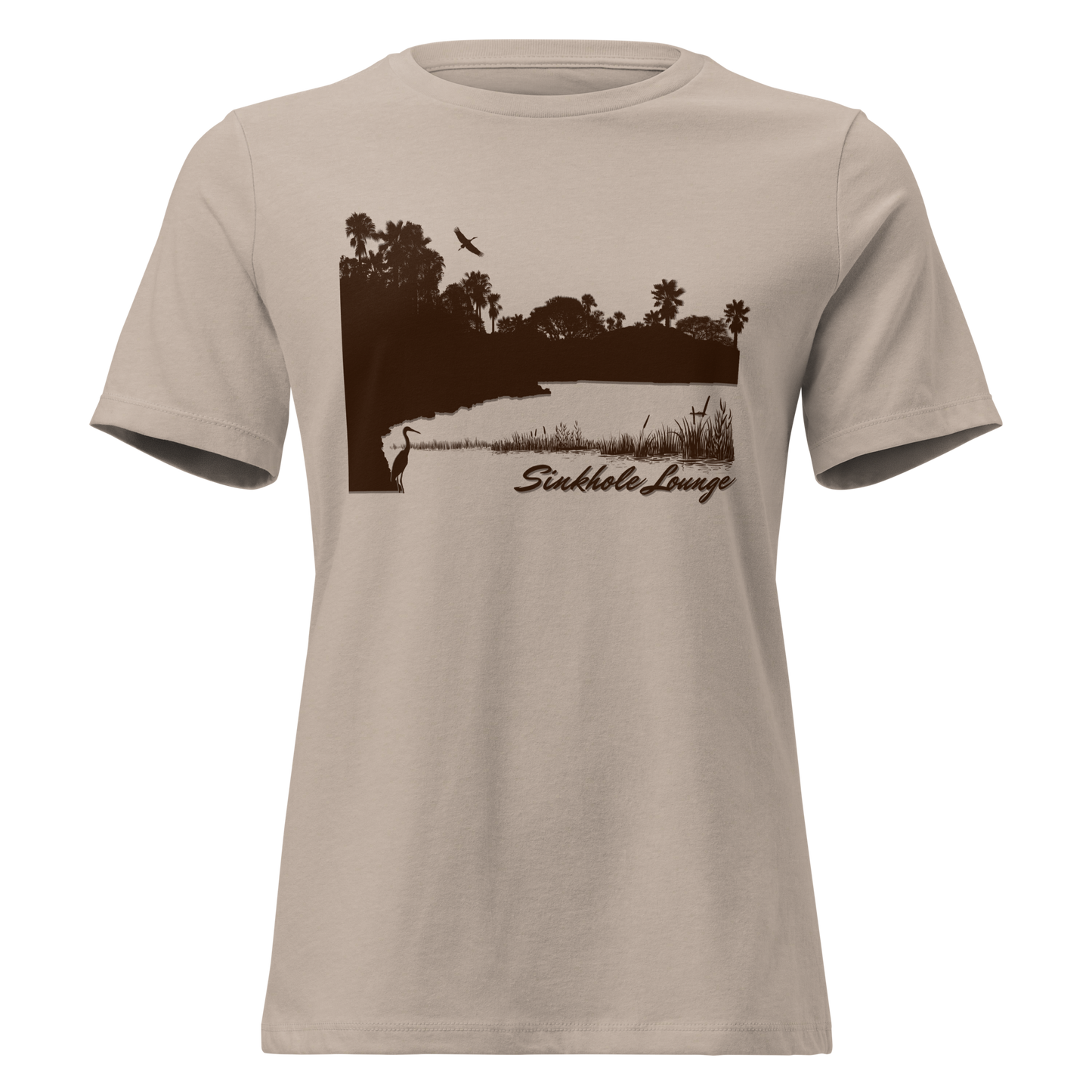 Sinkhole Lounge - Women's Relaxed T-Shirt | Bella + Canvas