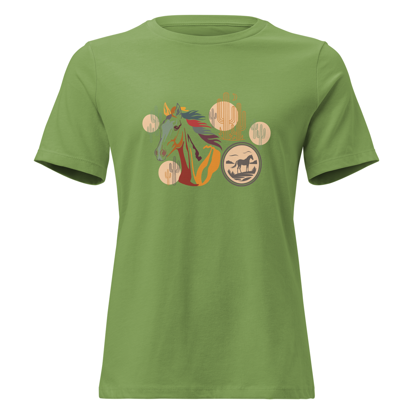 Horse Head - Women's Relaxed T-Shirt | Bella + Canvas