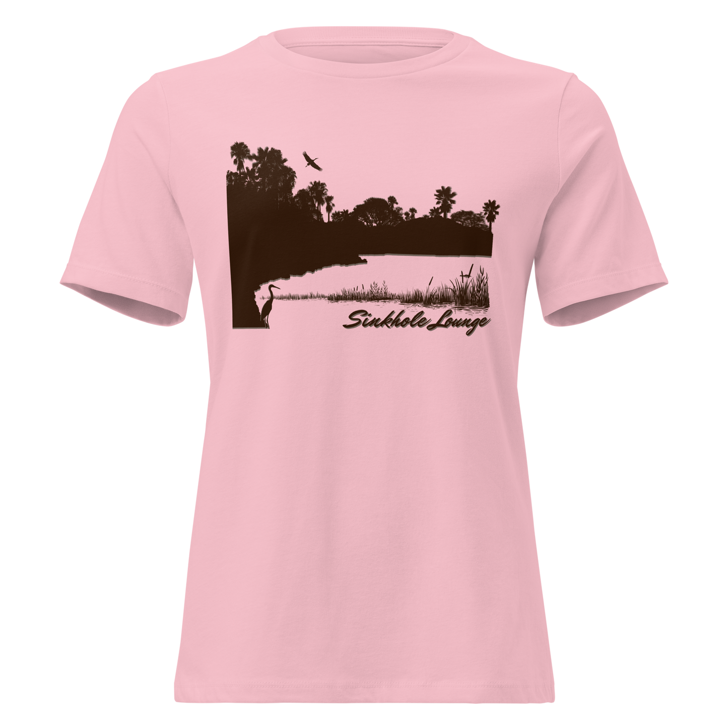 Sinkhole Lounge - Women's Relaxed T-Shirt | Bella + Canvas