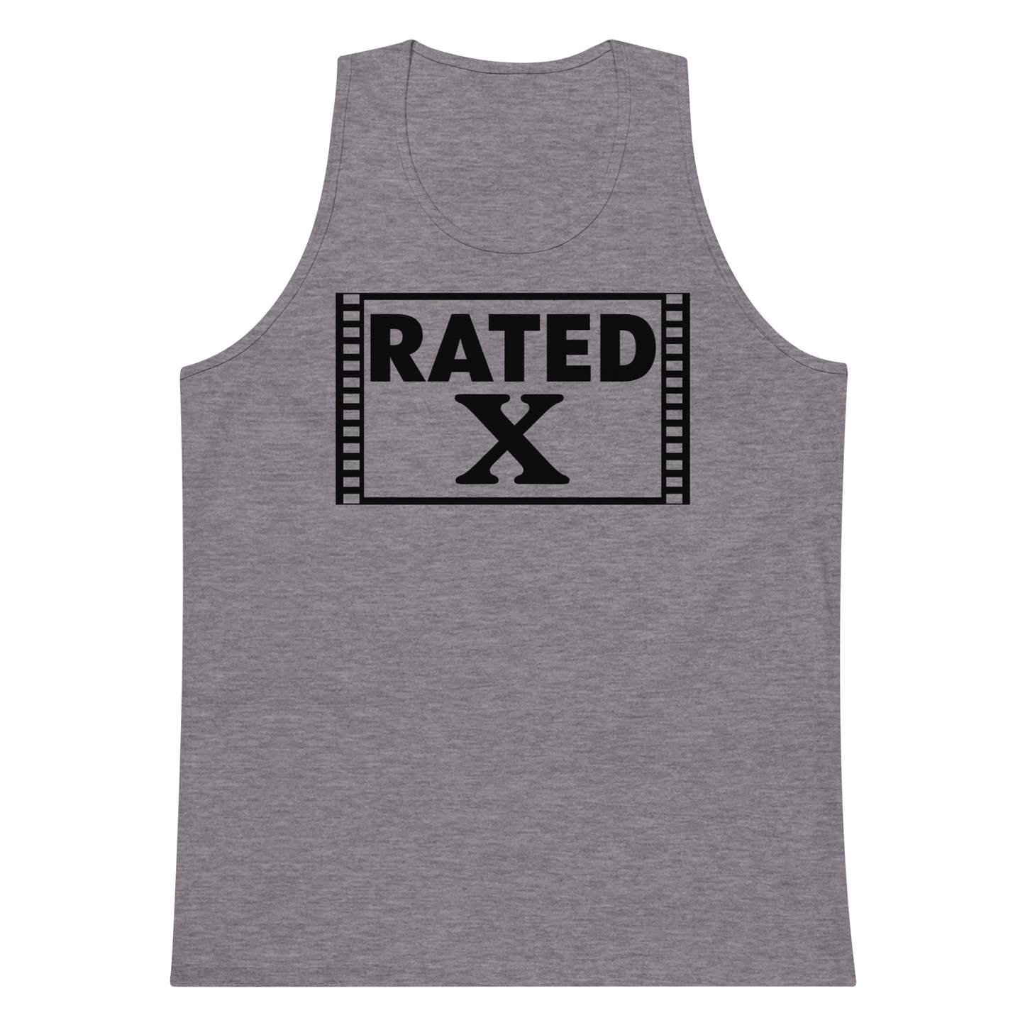 Rated X -Men's Premium Tank Top | Cotton Heritage
