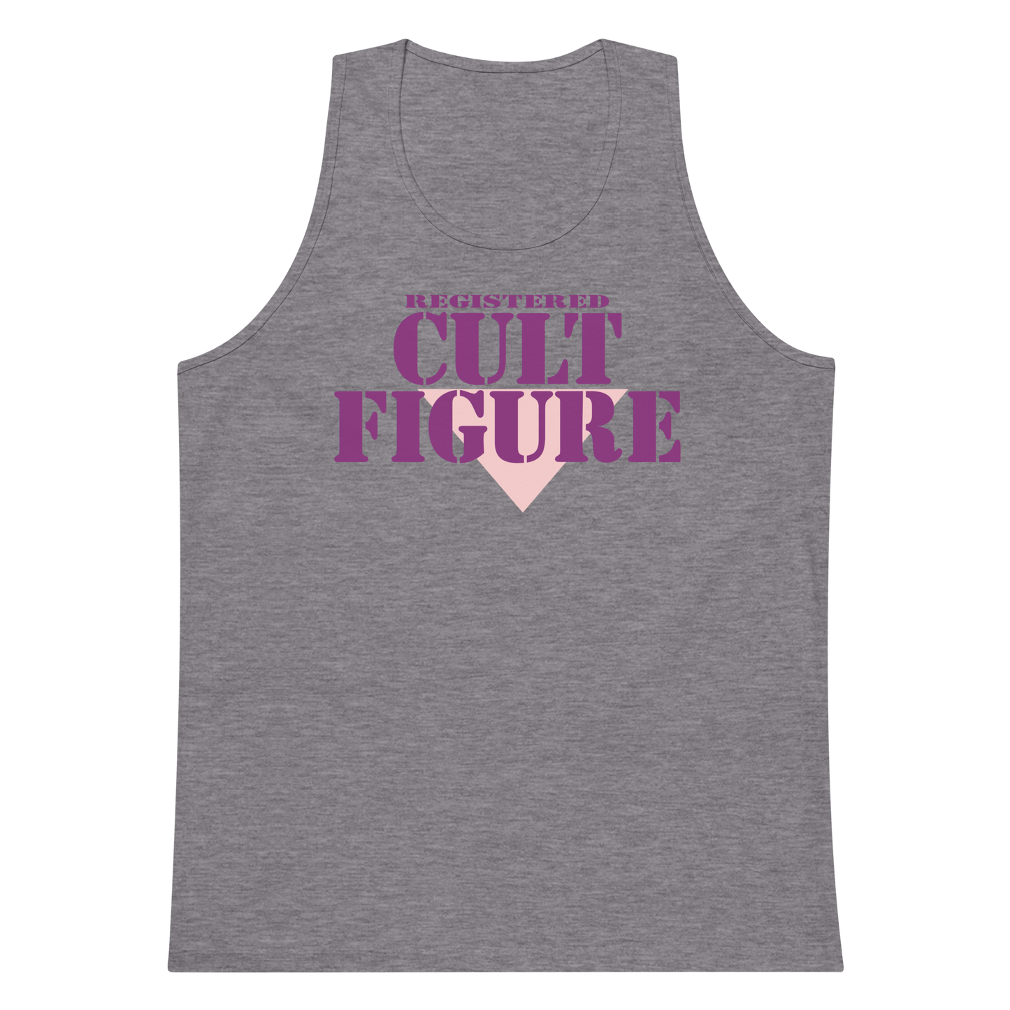 Registered Cult Figure - Men's Premium Tank Top | Cotton Heritage