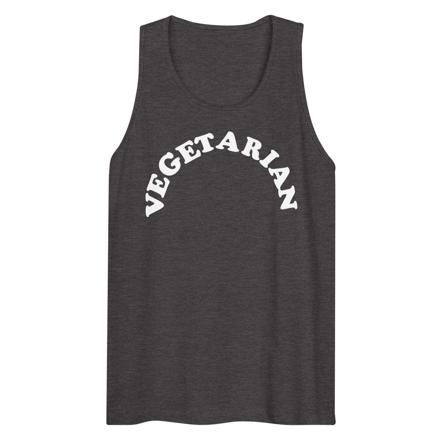 Vegetarian - Men's Premium Tank Top | Cotton Heritage