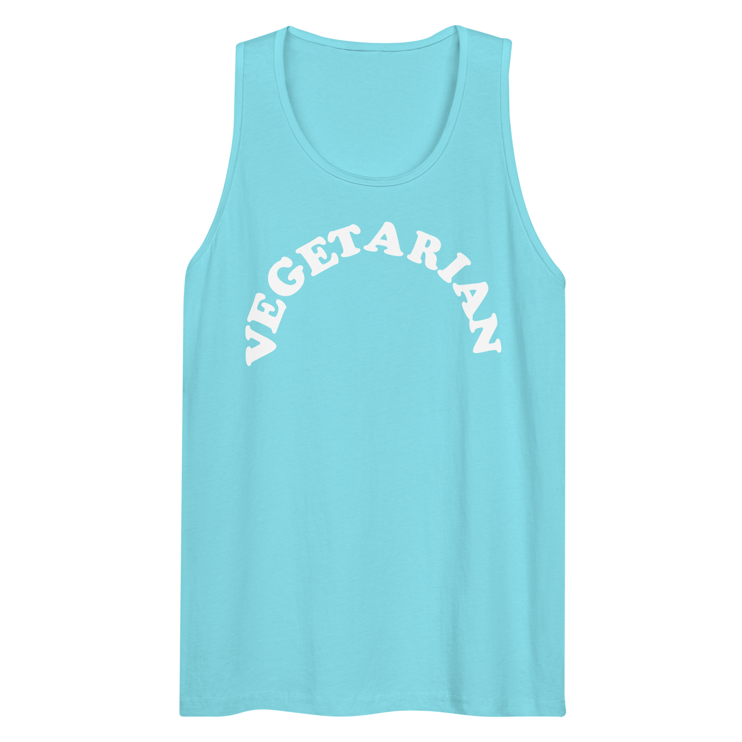 Vegetarian - Men's Premium Tank Top | Cotton Heritage