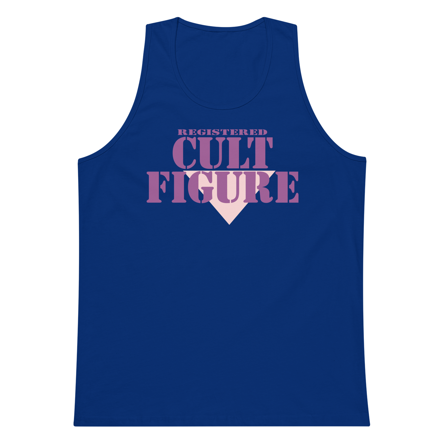 Registered Cult Figure - Men's Premium Tank Top | Cotton Heritage