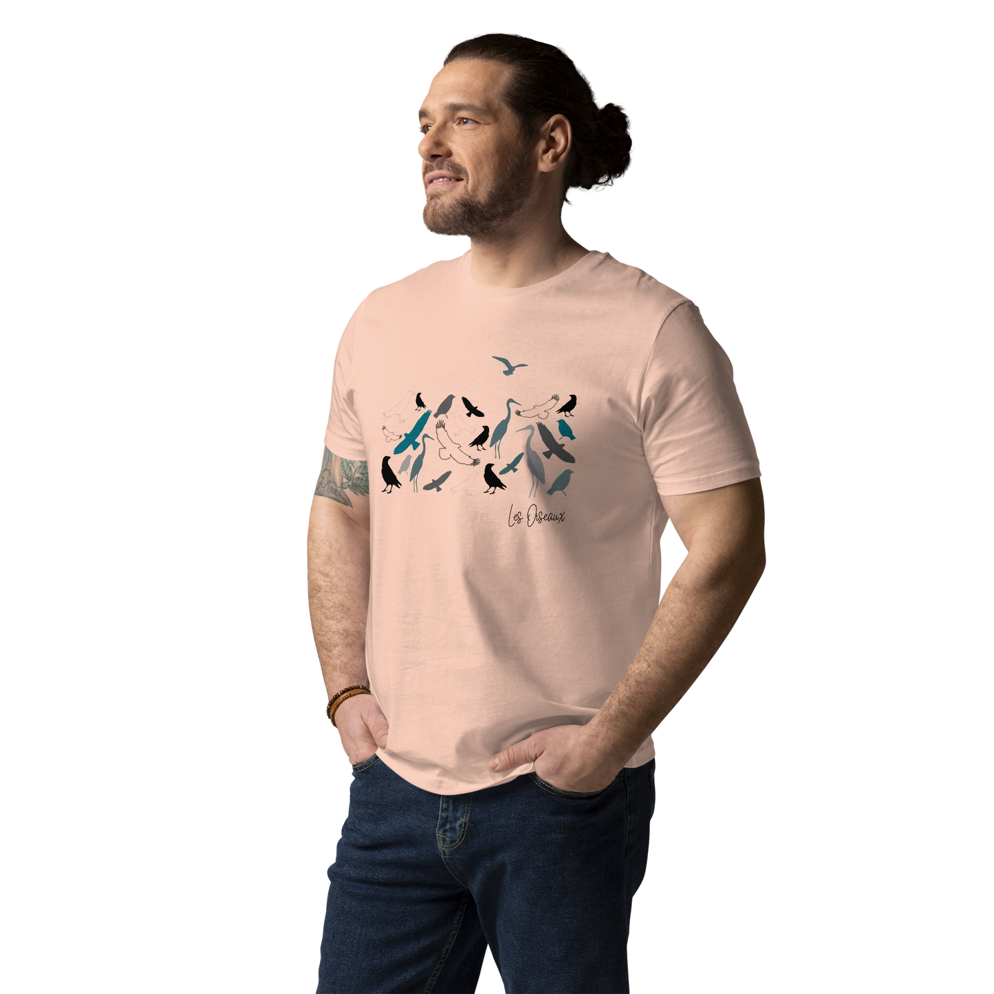 Quelque Chose: Les Oiseaux - Unisex Organic Cotton T-Shirt | Stanley/Stella