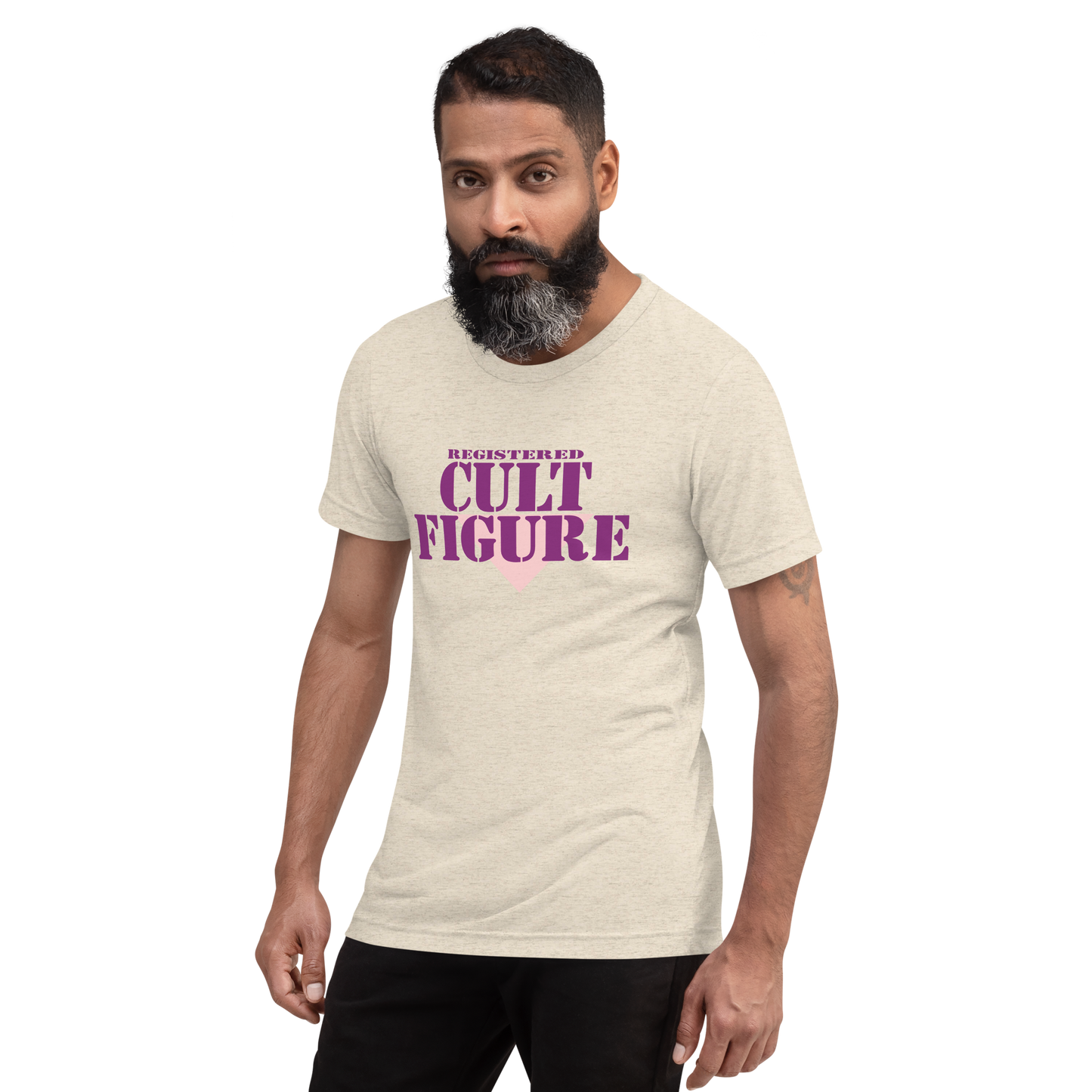 Registered Cult Figure - Unisex Tri-Blend T-Shirt | Bella + Canvas