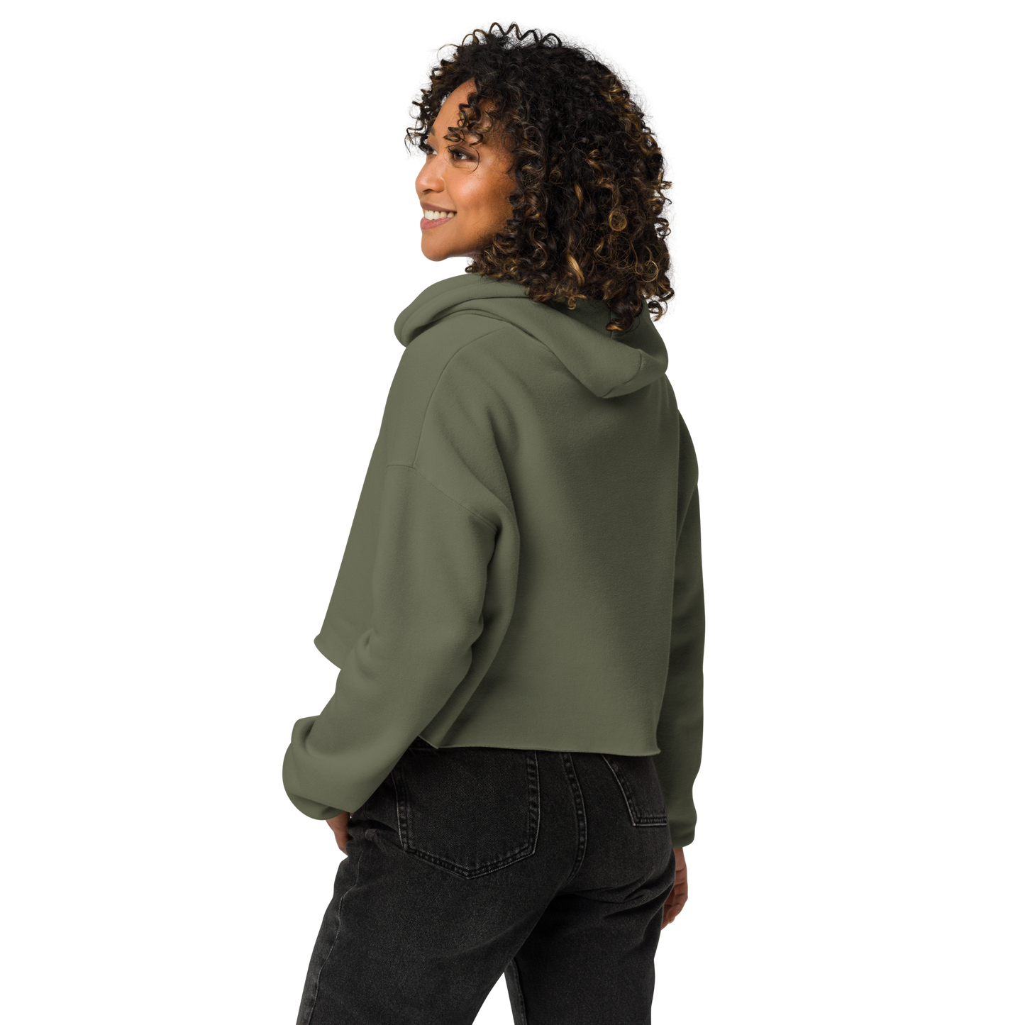 Quelque Chose: Les Chats - Women's Cropped Hoodie | Bella + Canvas