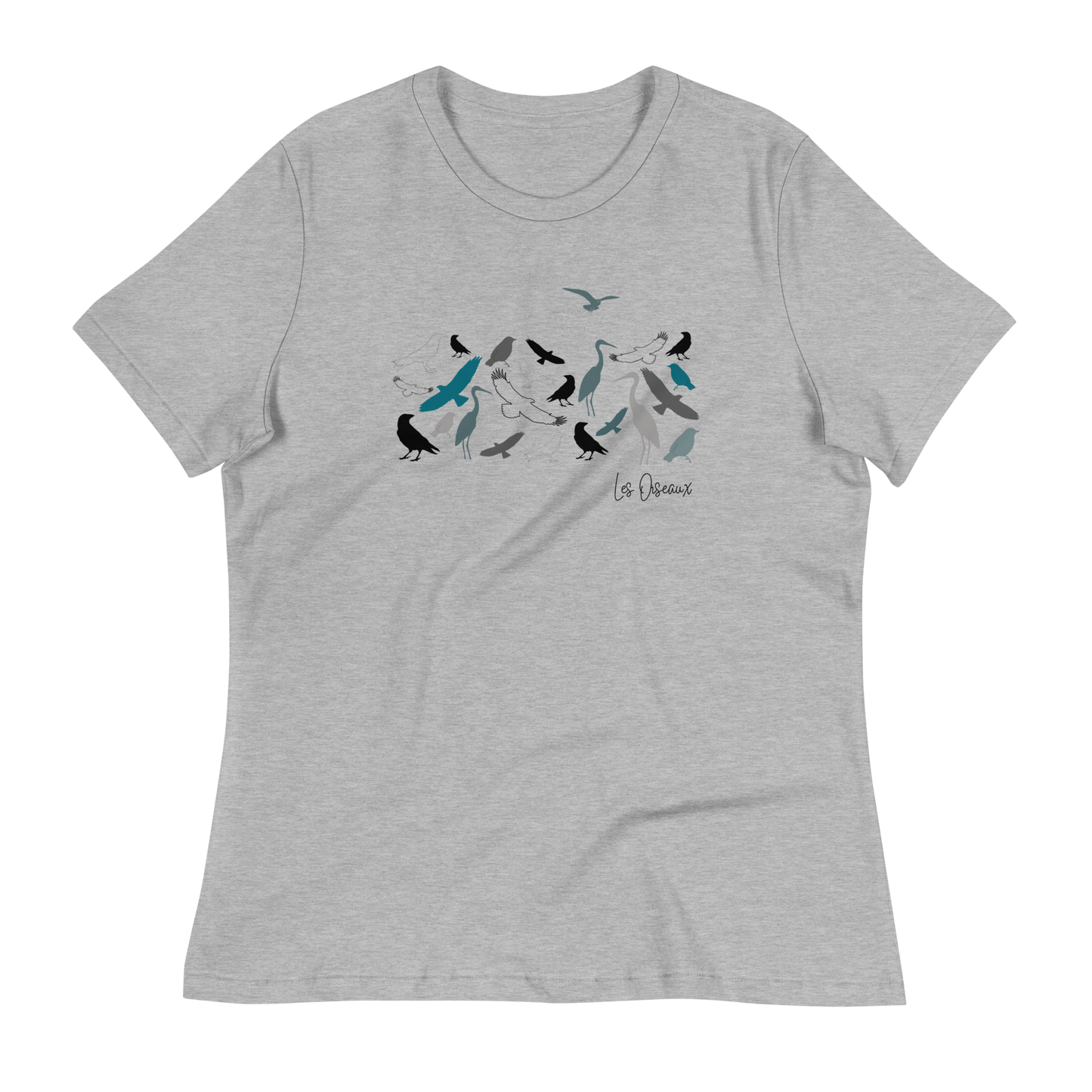 Quelque Chose: Les Oiseaux - Women's Relaxed T-Shirt | Bella + Canvas