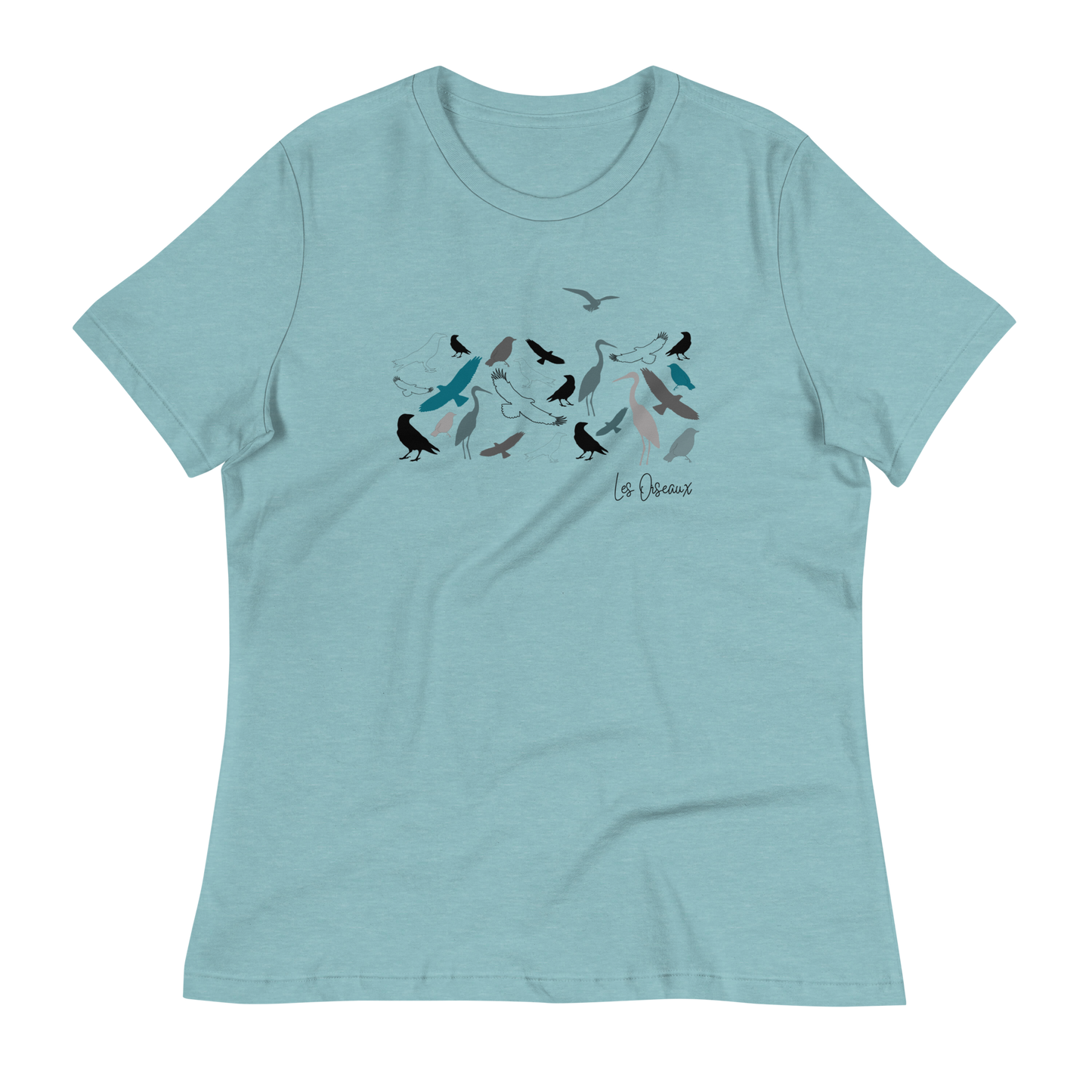 Quelque Chose: Les Oiseaux - Women's Relaxed T-Shirt | Bella + Canvas