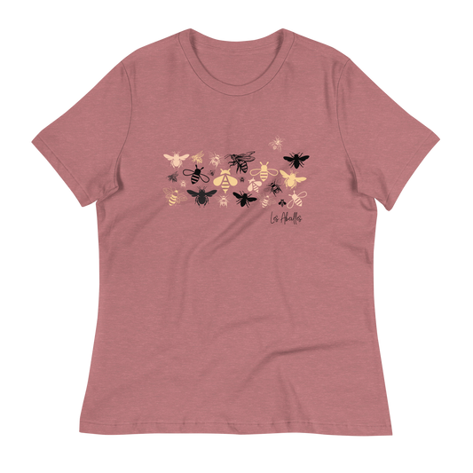 Quelque Chose: Les Abeilles - Women's Relaxed T-Shirt | Bella + Canvas