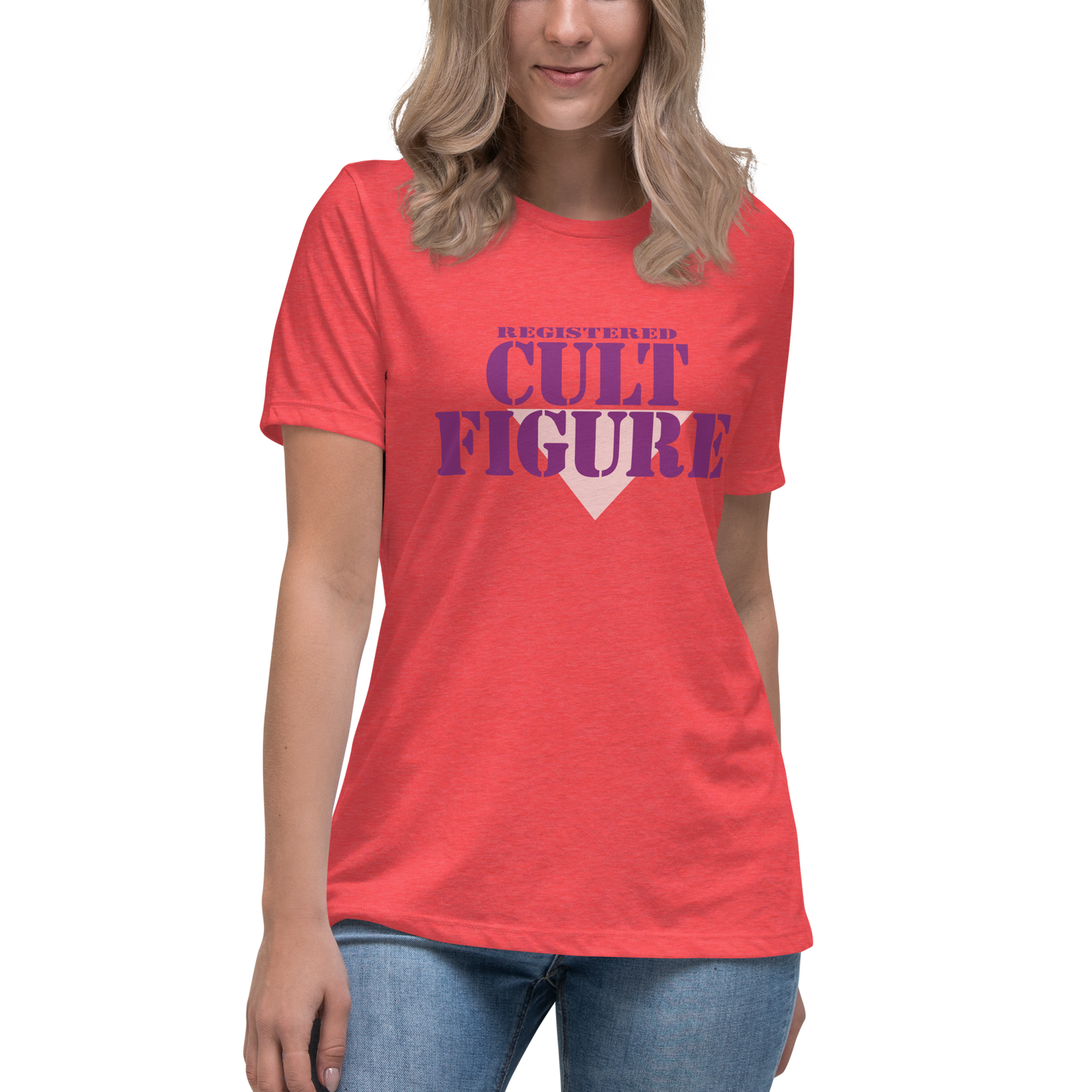 Registered Cult Figure - Women's Relaxed T-Shirt | Bella + Canvas