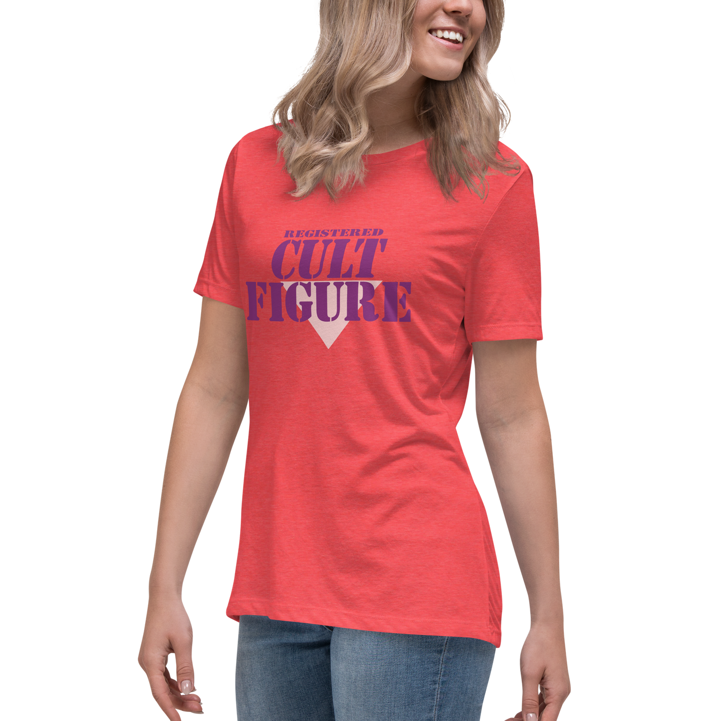 Registered Cult Figure - Women's Relaxed T-Shirt | Bella + Canvas