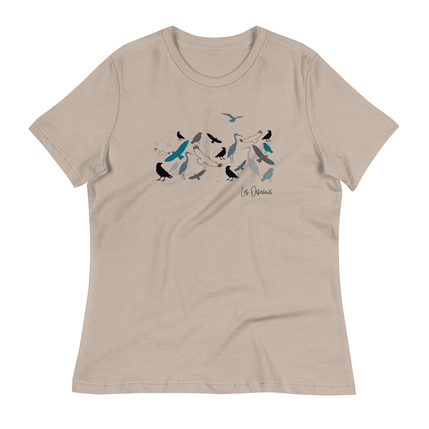 Quelque Chose: Les Oiseaux - Women's Relaxed T-Shirt | Bella + Canvas