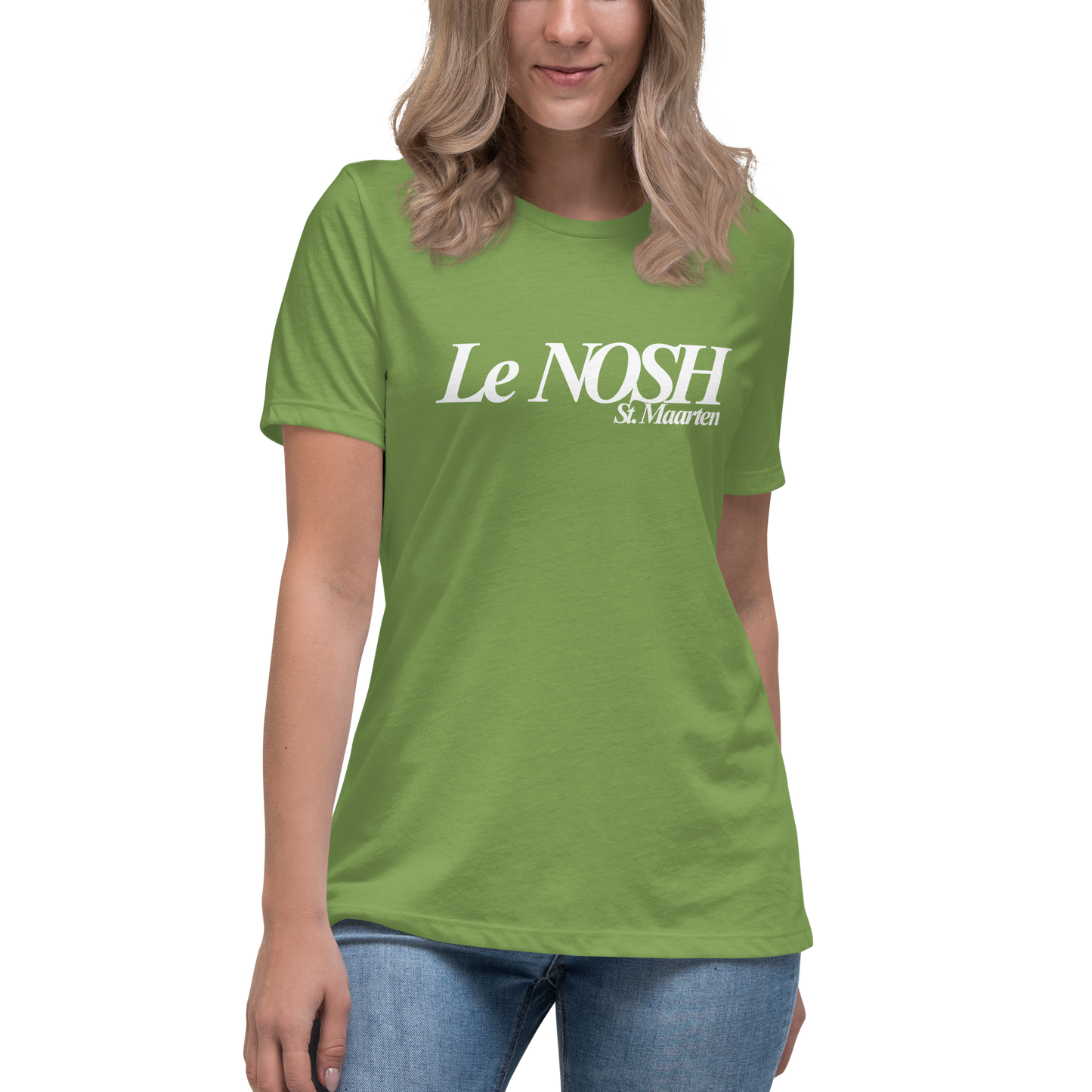 Le NOSH St. Maarten - Women's Relaxed T-Shirt | Bella + Canvas