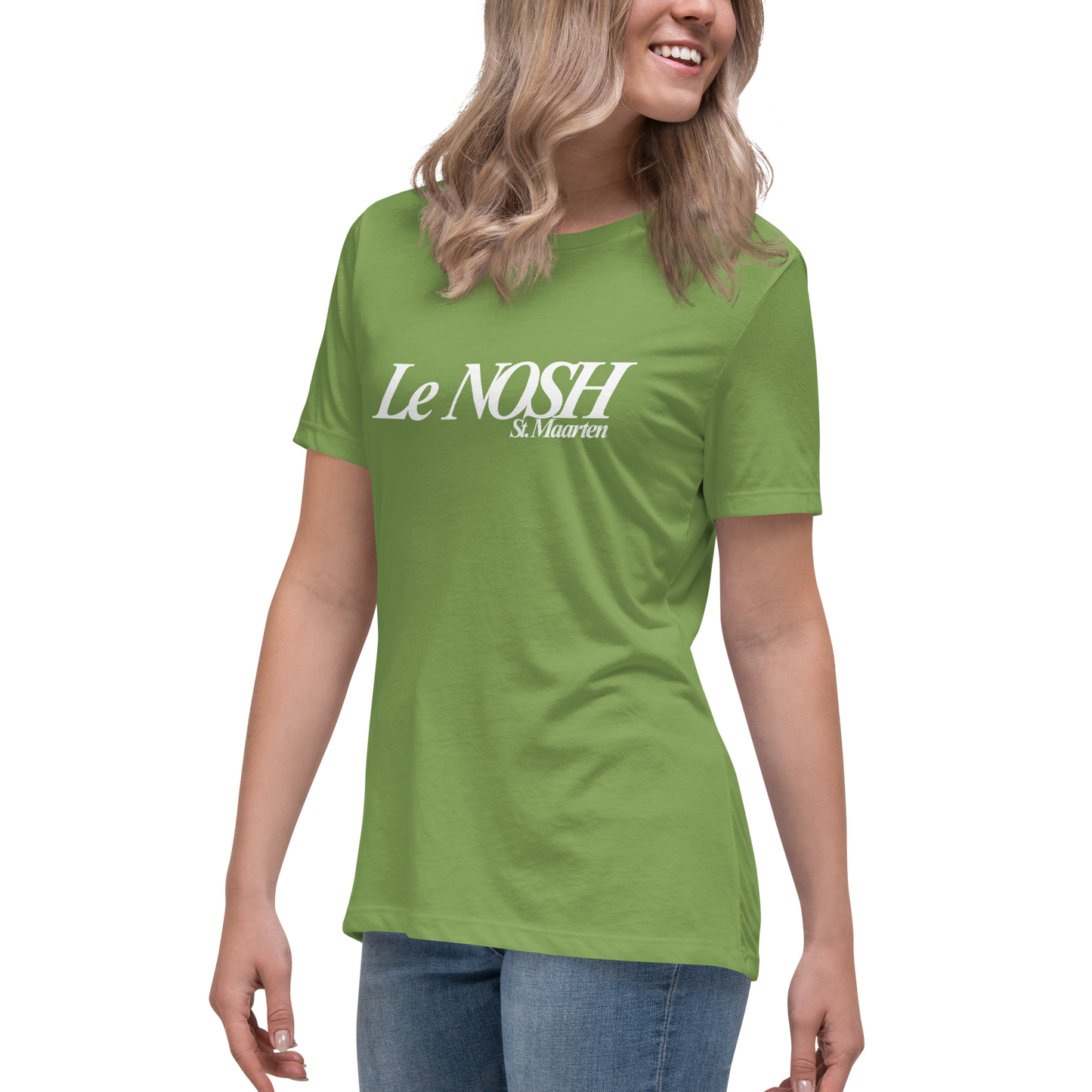 Le NOSH St. Maarten - Women's Relaxed T-Shirt | Bella + Canvas