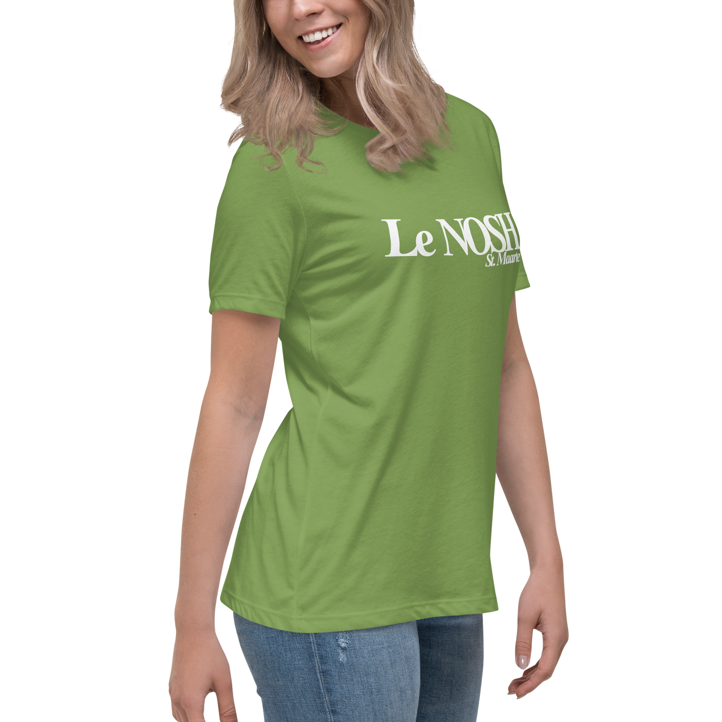 Le NOSH St. Maarten - Women's Relaxed T-Shirt | Bella + Canvas