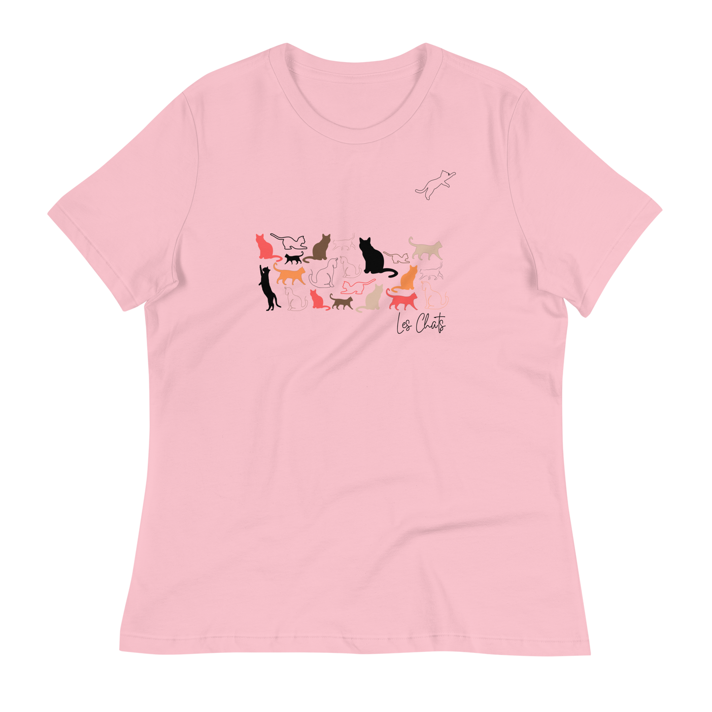 Quelque Chose: Les Chats - Women's Relaxed T-Shirt | Bella + Canvas
